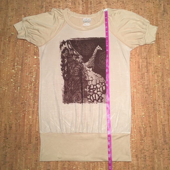 GO Jeans Los Angeles Women’s Tan Top - Picture 5 of 6